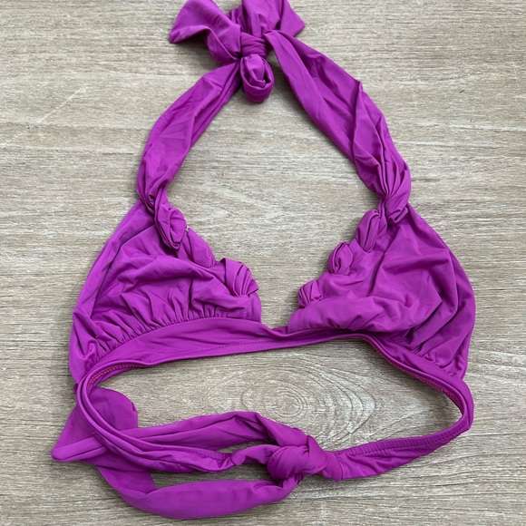 Ank purple tie bikini top and bottom size small - Picture 9 of 12